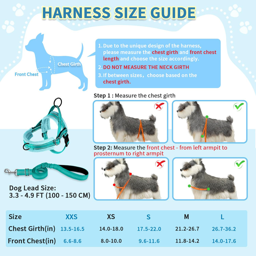 SlowTon flannelette-wrapped harness protects puppy skin during walks.