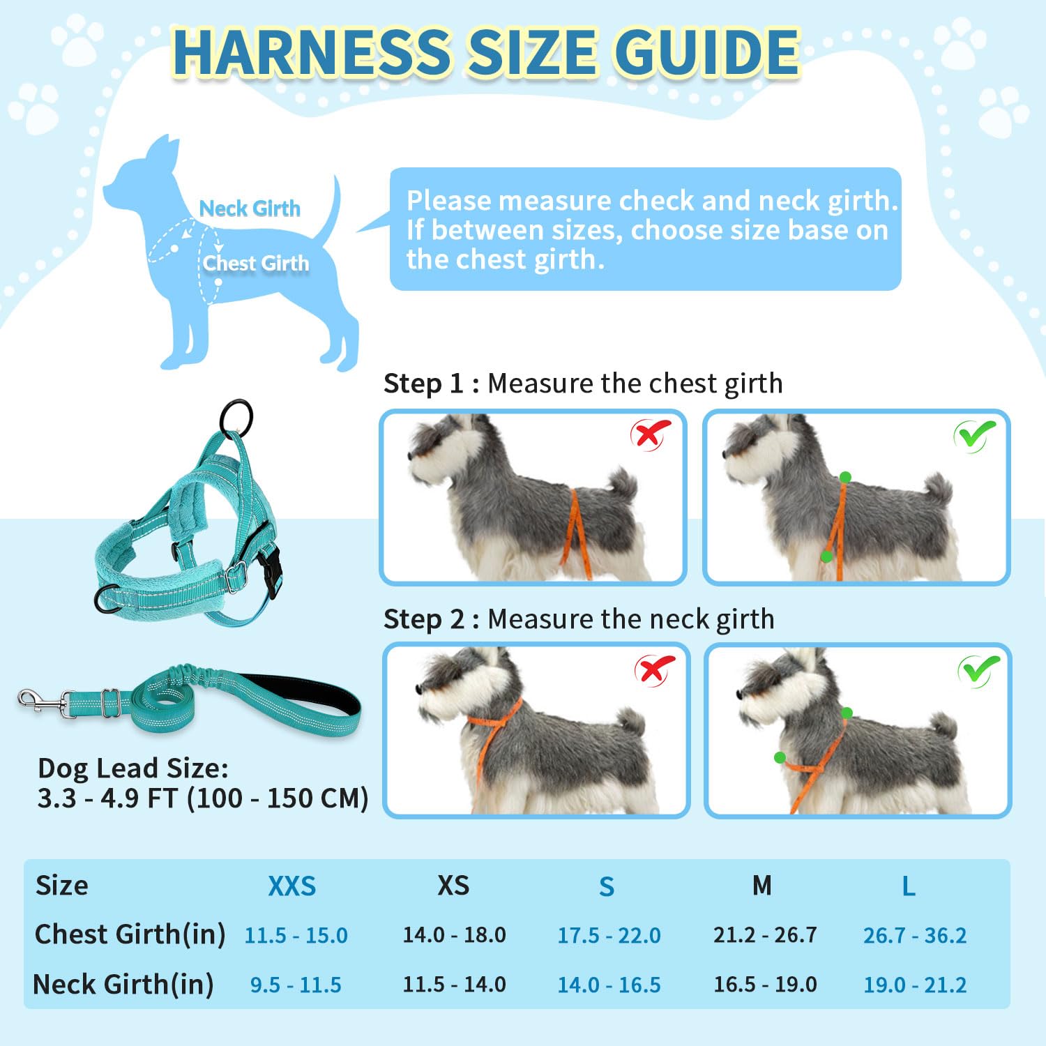 SlowTon harness with flannelette wrap keeps skin comfortable during extended wear.