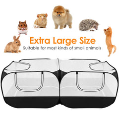 SlowTon large 185x94cm playpen space for multiple small animals