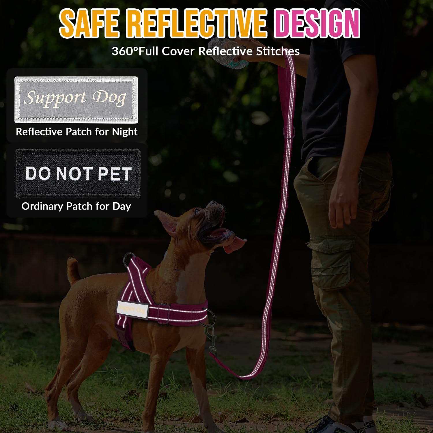 SlowTon 360° swivel hook prevents tangling during active walking