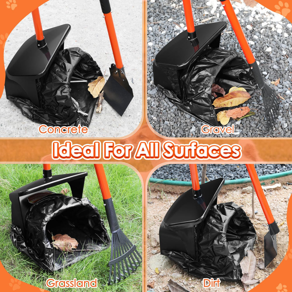 SlowTon rake and spade kit for versatile outdoor surfaces