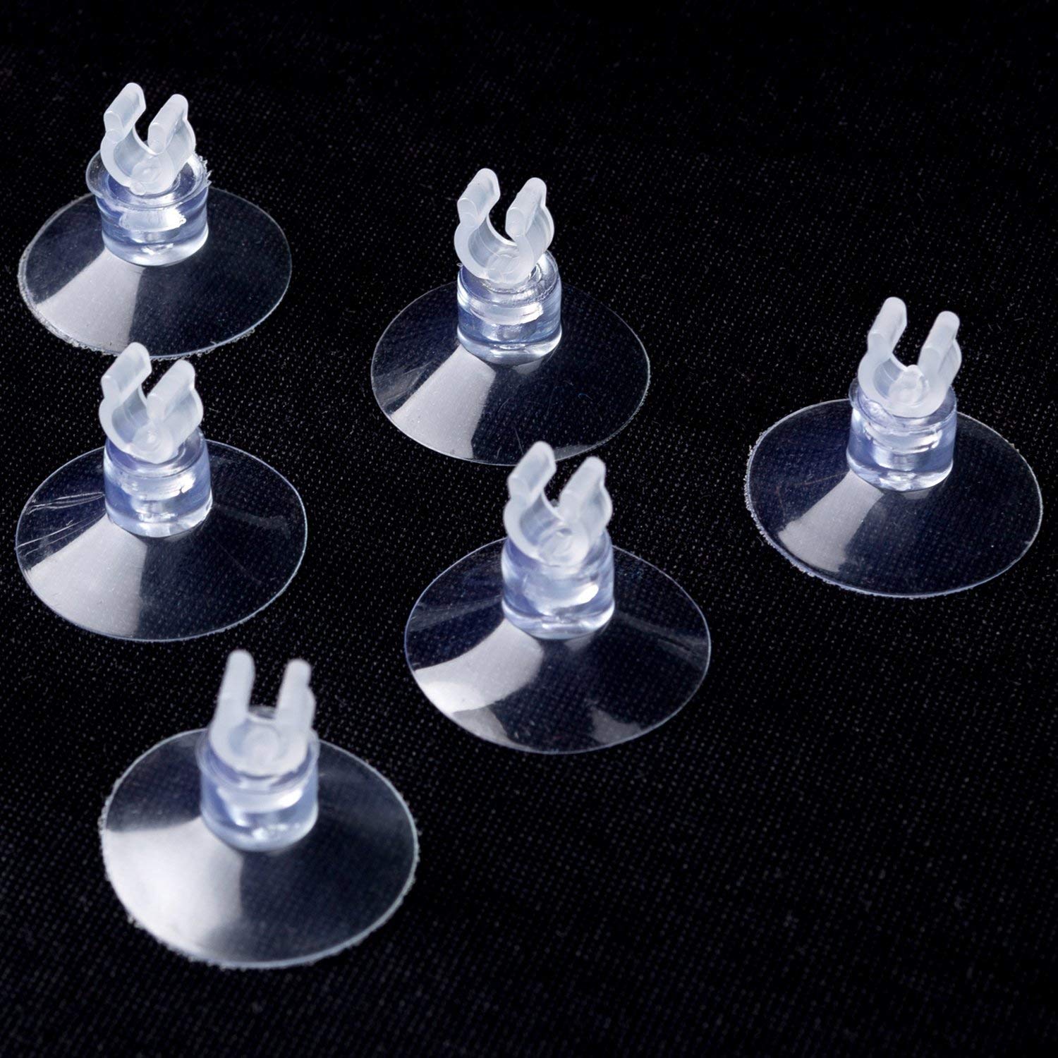 SLSON 30-pack aquarium suction cups set keeps multiple lines organized for tanks.