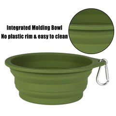 SLSON 600ml capacity dog bowl ready for water or food on hikes