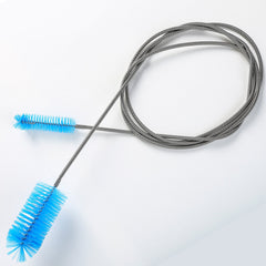 SLSON aquarium filter brush double-ended head for tight tubing and algae removal.