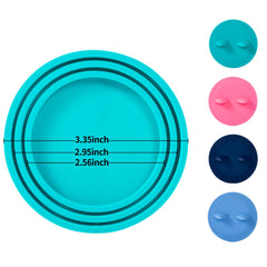 SLSON cat can lid ears navy fits 12 oz cans for everyday use.