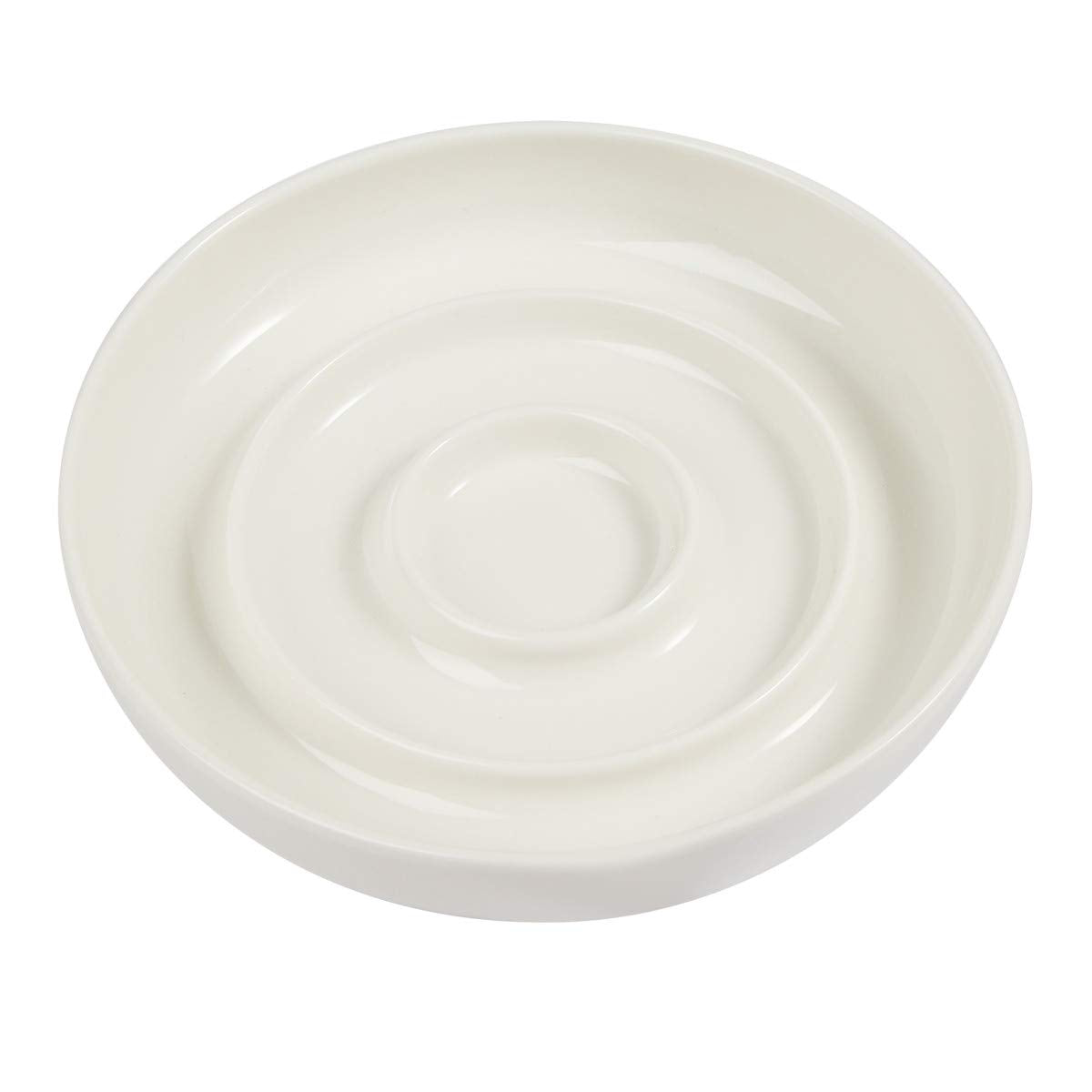 SLSON Cat Slow Feeder Bowl whisker-friendly design reduces whisker contact during meals.