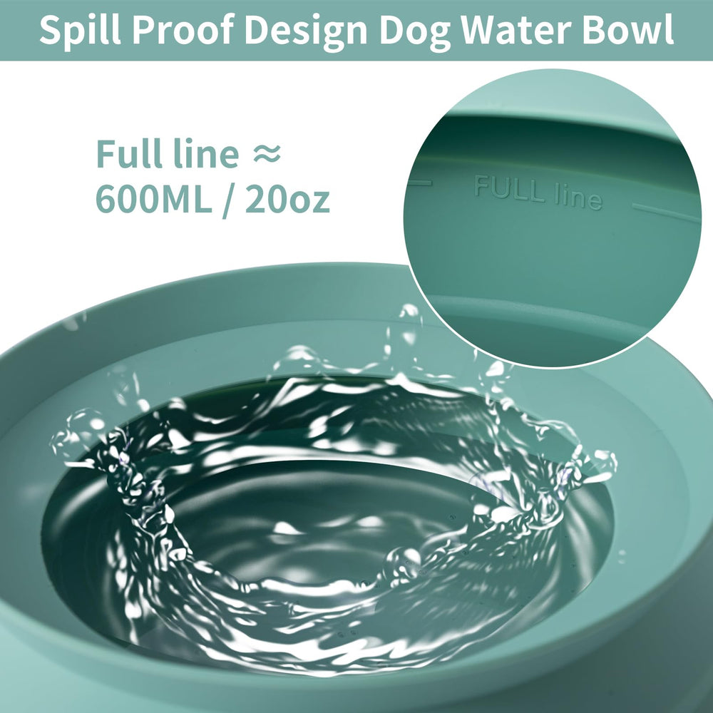 SLSON collapsible silicone dog bowl easy to clean and store
