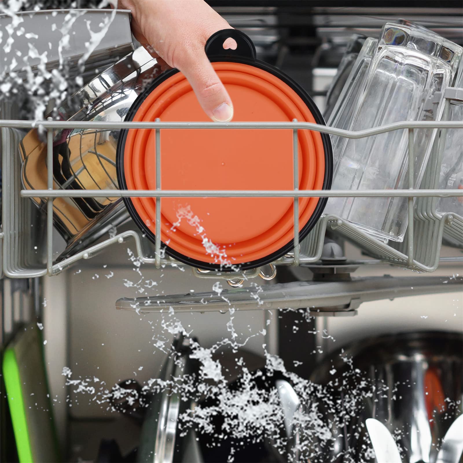 Dishwasher-safe SLSON bowls for quick cleaning after meals