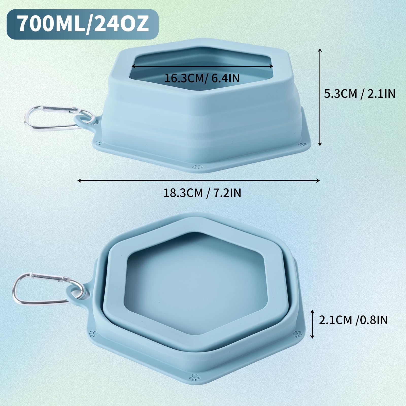 SLSON dishwasher-safe silicone bowl ensures simple cleanup after meals on travel.