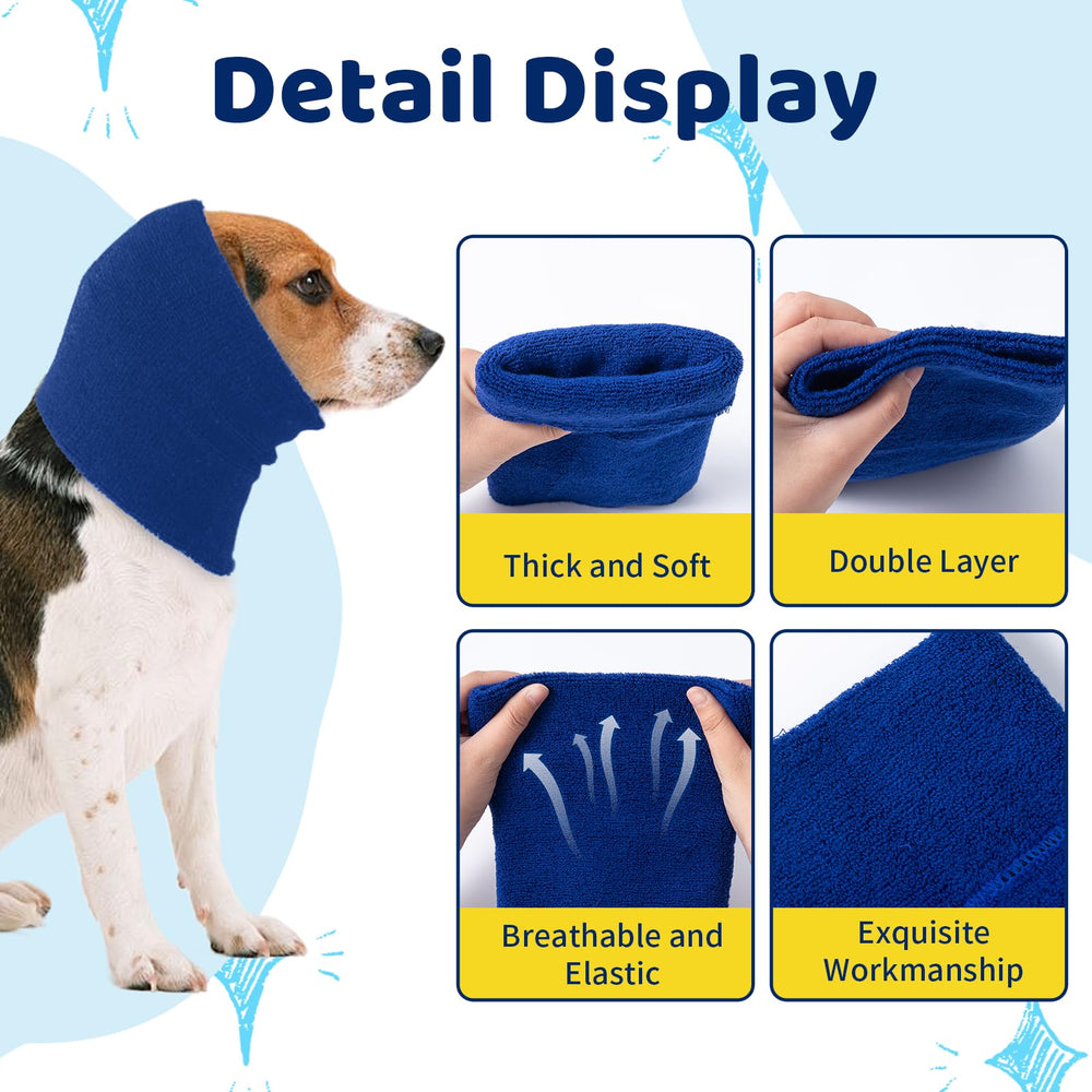 SLSON dog ear muffs double-layer fabric emphasizes durable winter warmth and ear coverage