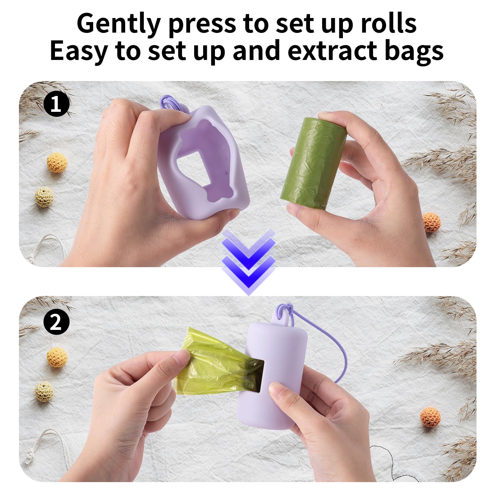 SLSON large-window design allows quick bag rotation while walking