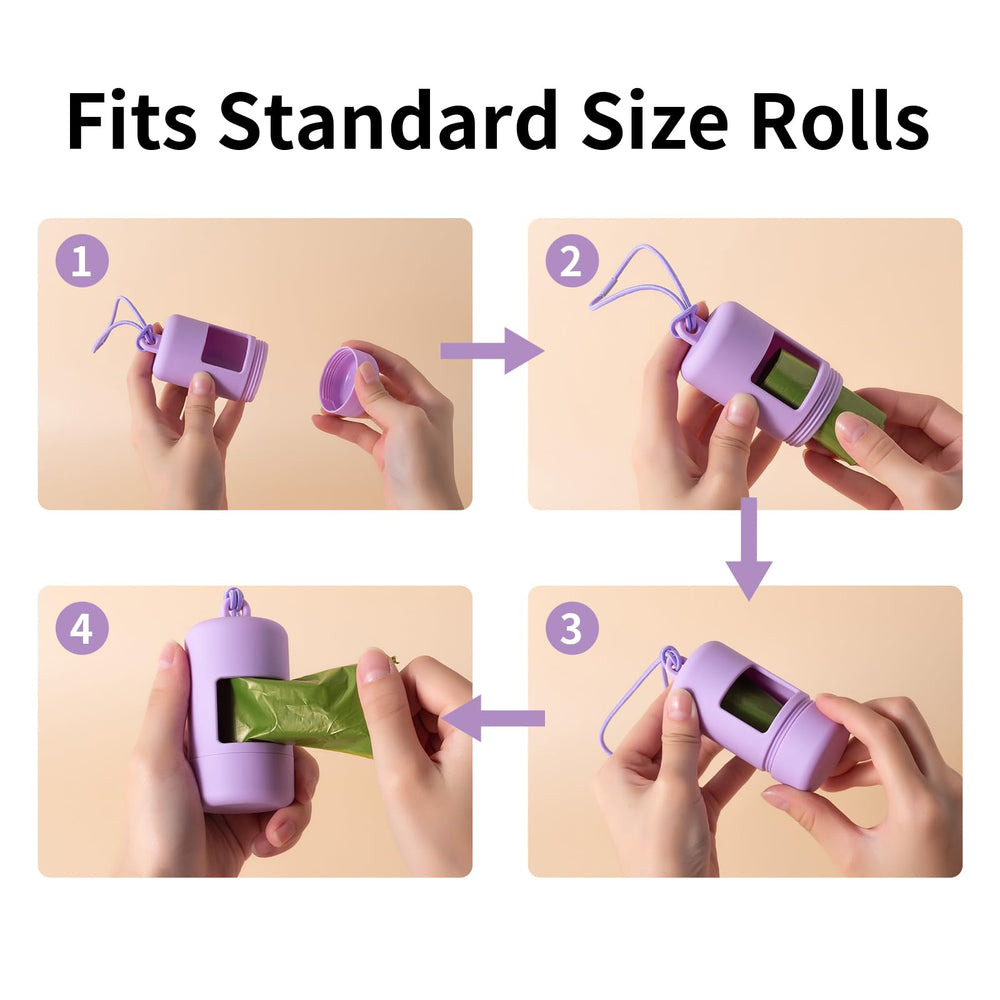 SLSON two-pack includes light blue and purple holders for quick identification