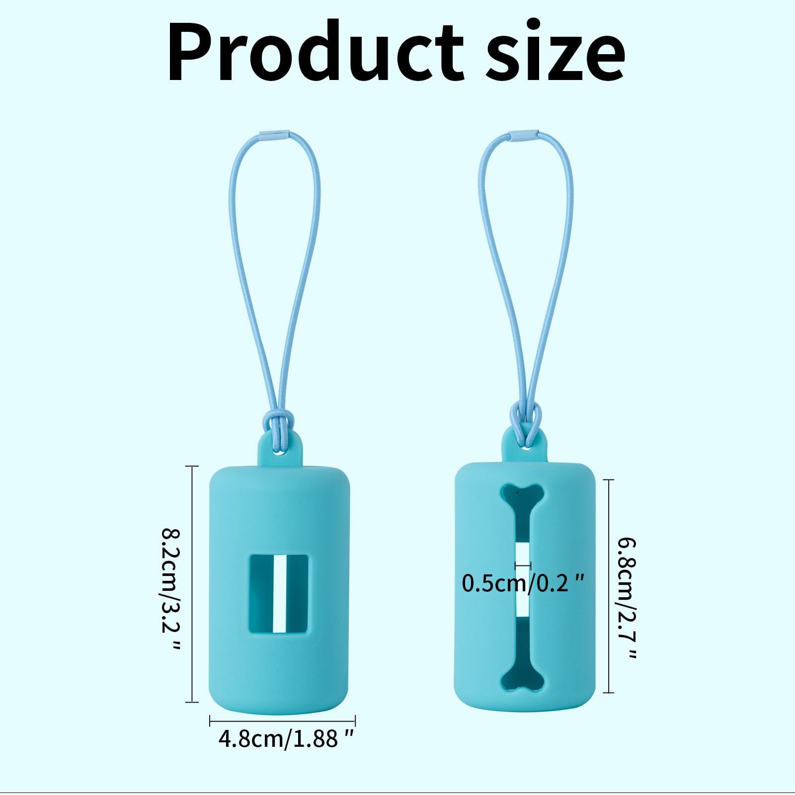 SLSON three-pack with blue, pink, purple dispensers for multi-pet households