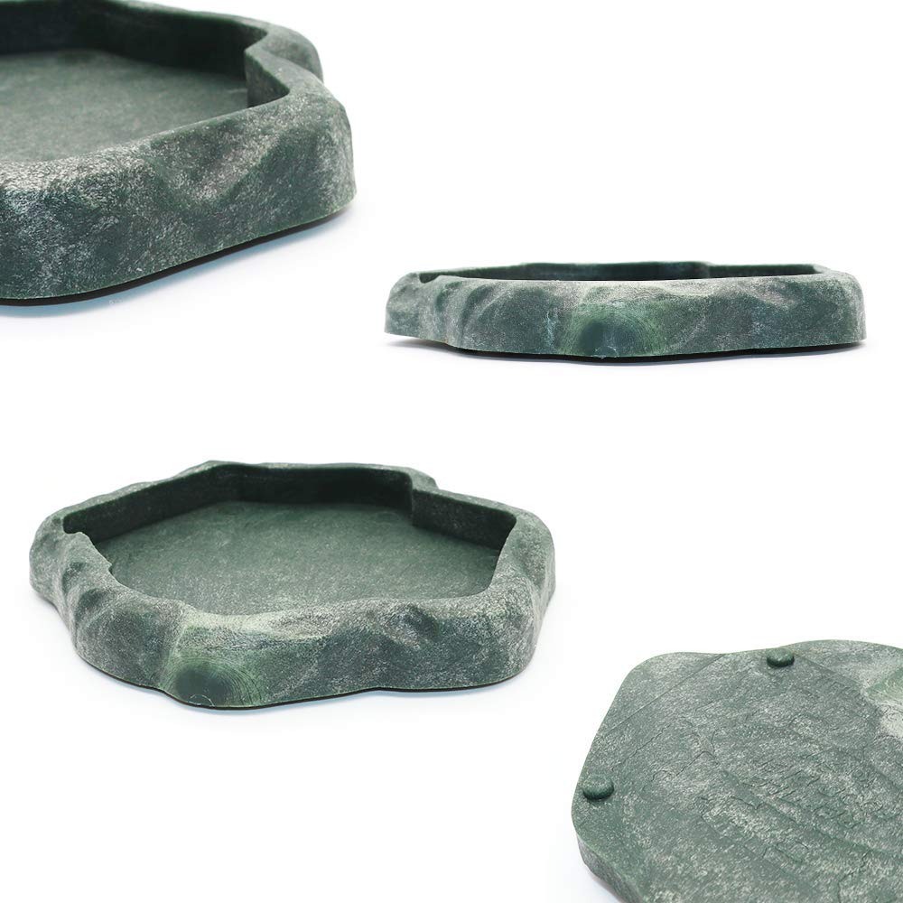 SLSON easy-clean feeder dish, quick rinse and dry after feeding