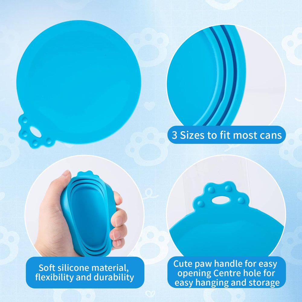 SLSON pet food can covers keep wet food fresh in the fridge