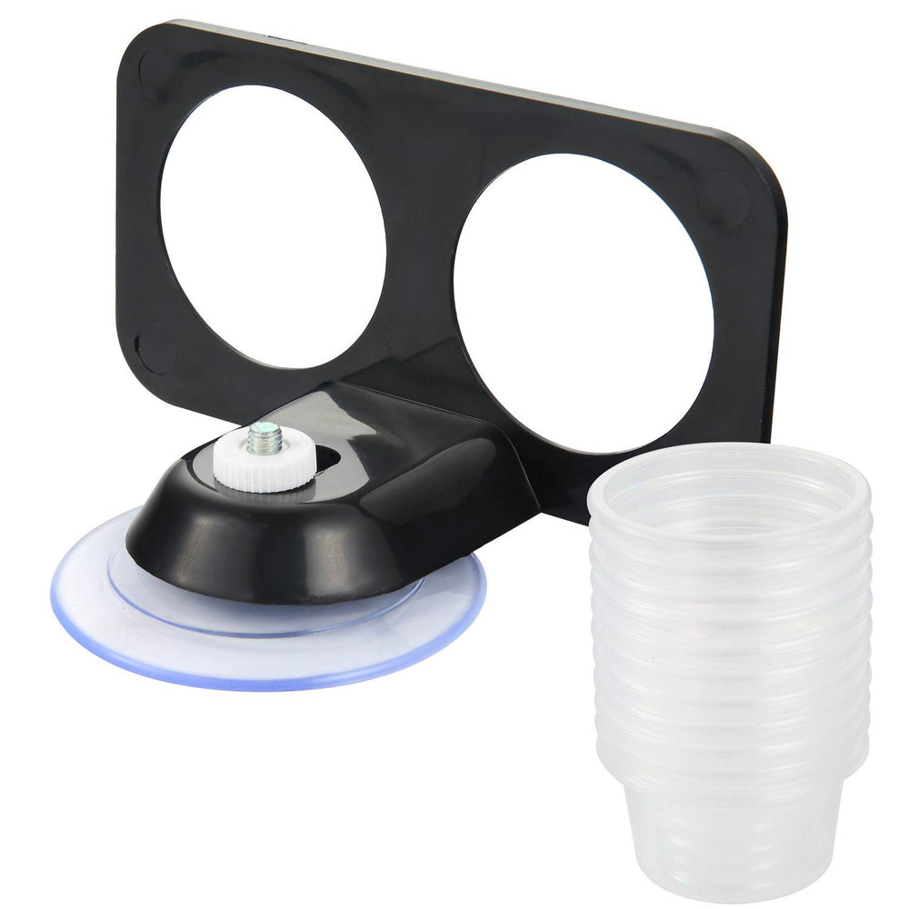 1 oz cups compatible with the ledge for portions.