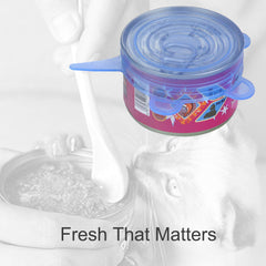 SLSON paw-shaped pull tab eases lid removal after meals.