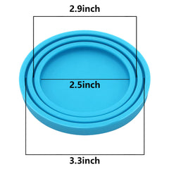 SLSON pet can cover pink closeup emphasizes safe silicone material for pets