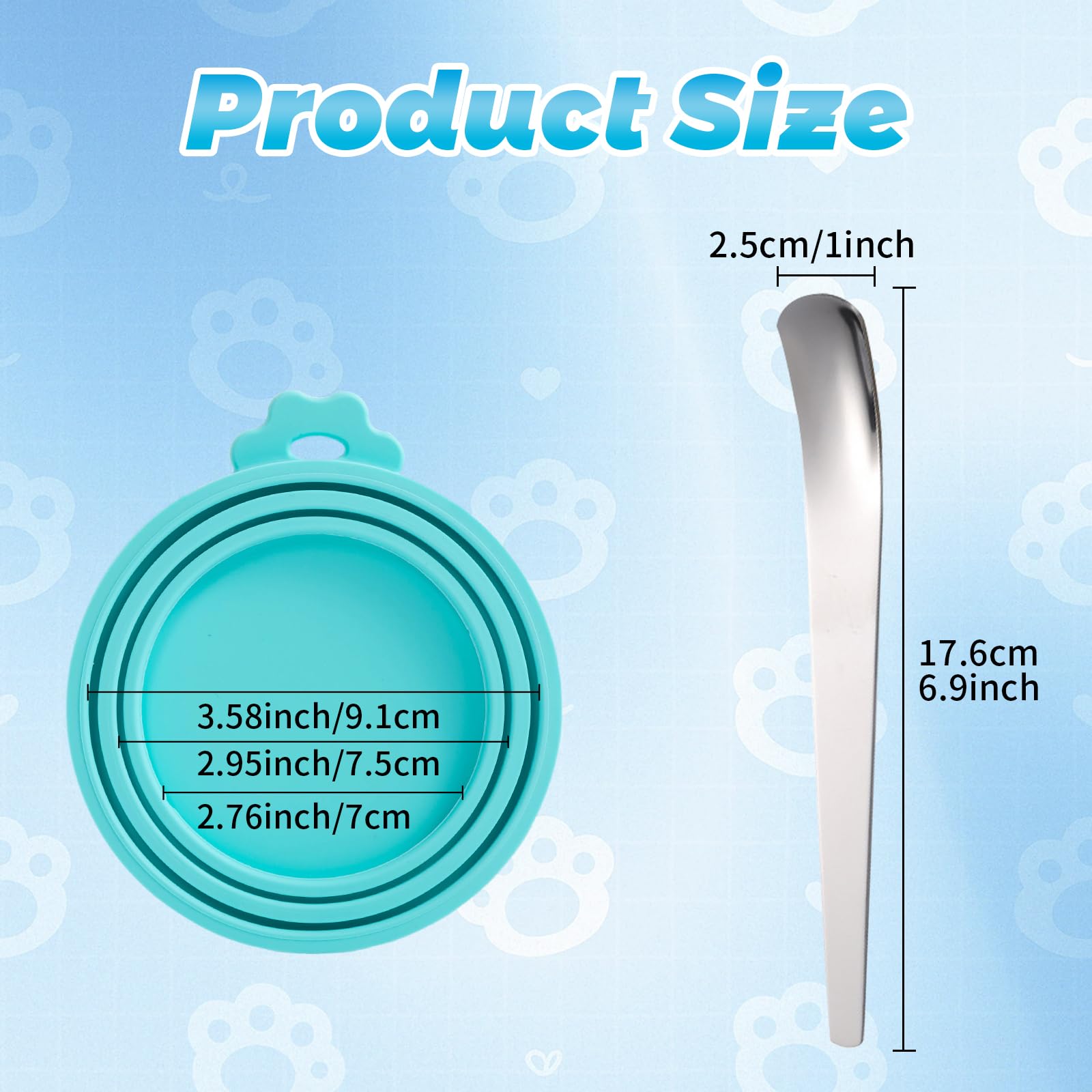 SLSON can cover with spoon demonstrates convenient serving and mess-free use