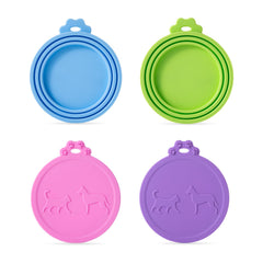 SLSON pet can lid blue seals freshness for canned pet food