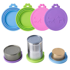 SLSON pink lid adds color while sealing canned pet food