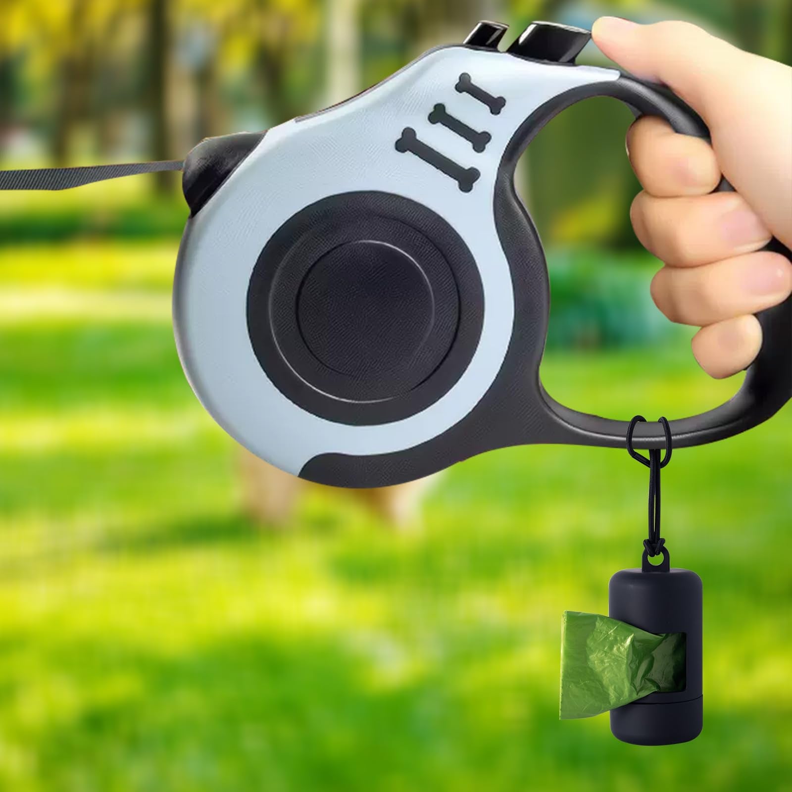 SLSON leash attachment compatible poop bag dispenser ready to clip