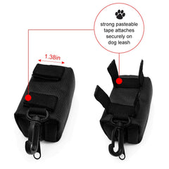 SLSON three-pack shown on a leash for quick access during walks.