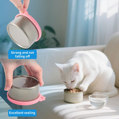 SLSON universal-fit silicone lid close-up shows flexible, durable material