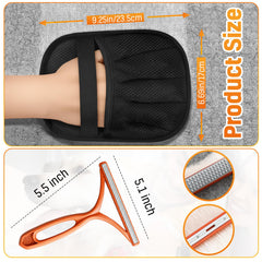 Smakpro electrostatic pet hair remover glides over surfaces.