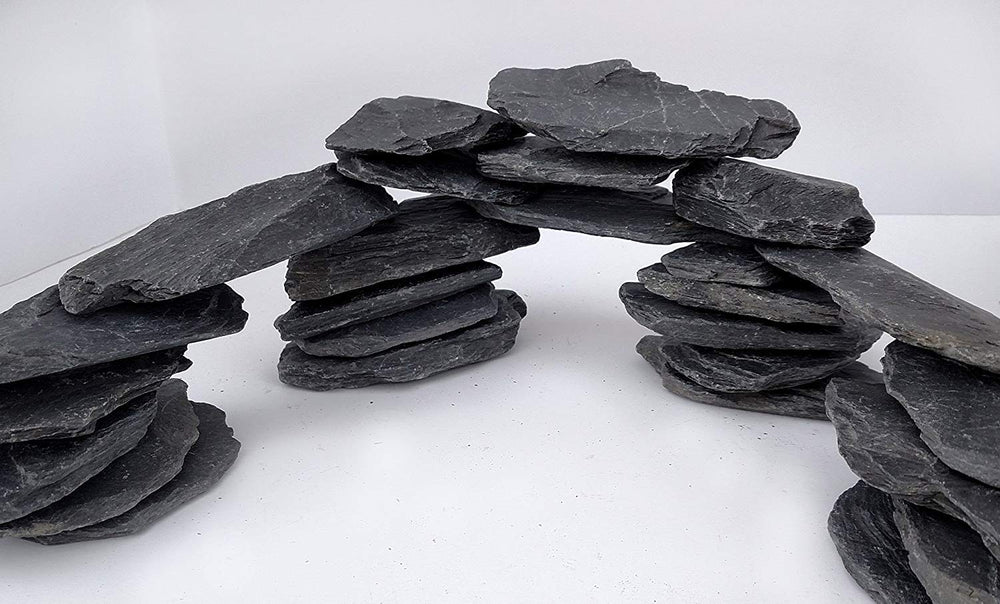 Small World Slate & Stone 3-5 inch rocks used to create walkways in dioramas.