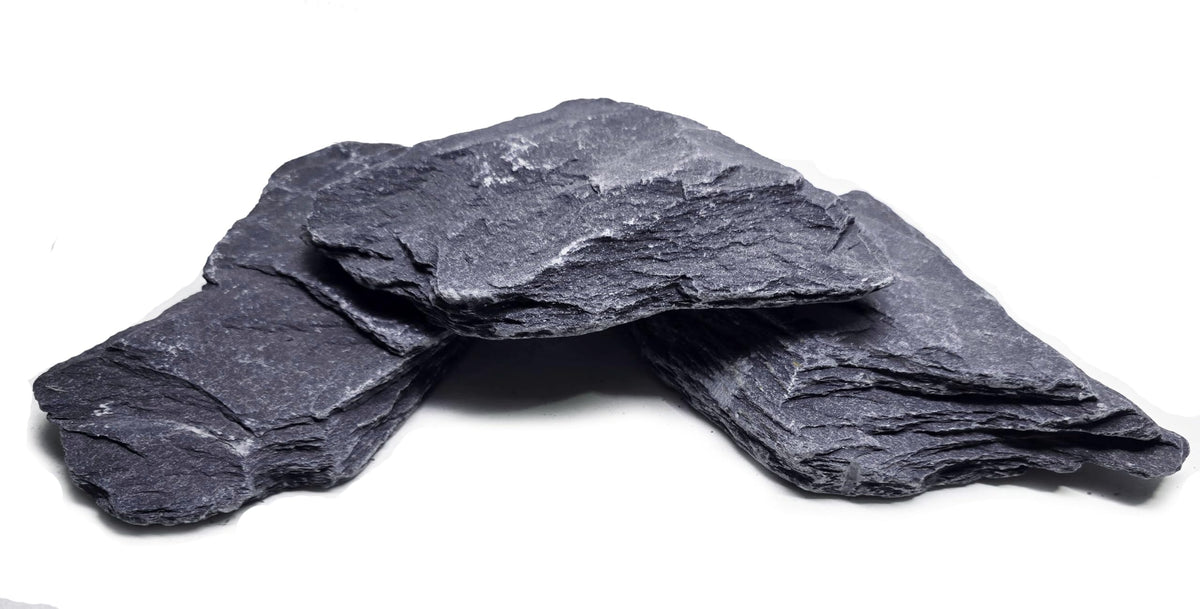 Small World Slate & Stone grey cliffs stone adds natural height for aquariums
