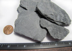 Small World Slate & Stone aquarium ideas with grey slate spark realistic underwater landscapes.