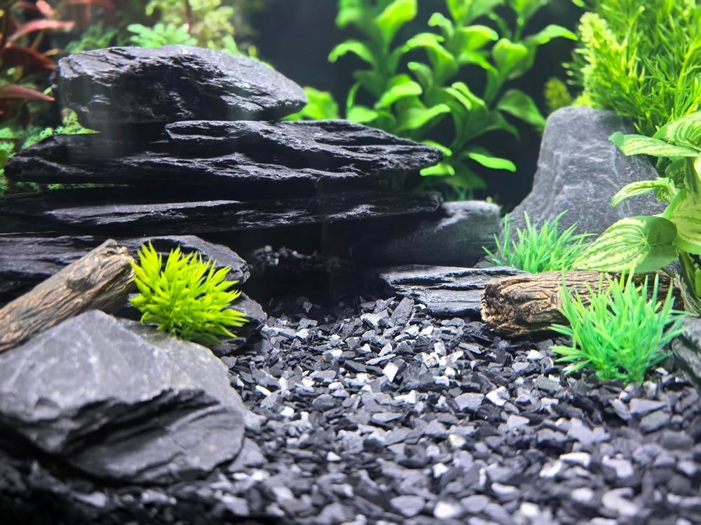 Small World Slate & Stone coarse sand pairs with larger stones for natural scenes