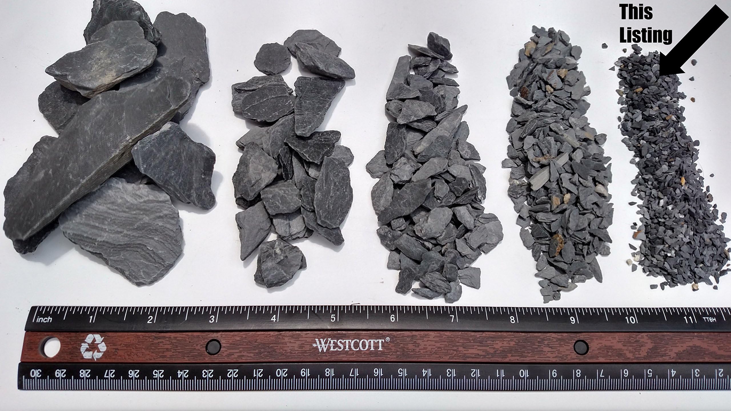 Small World Slate & Stone coarse sand shows natural color variation for texture