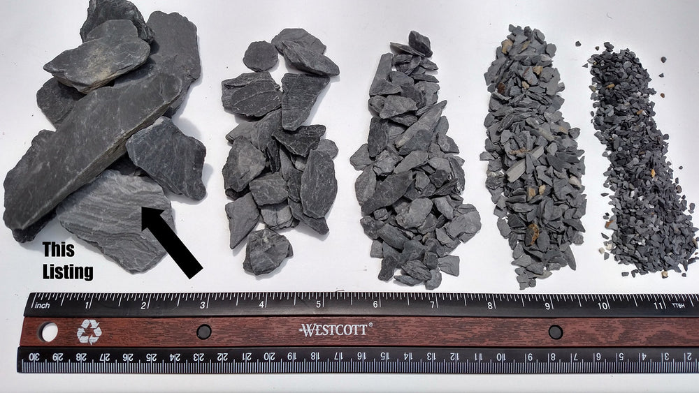 Small World Slate & Stone gravel companion pieces enhance realistic tank layouts.