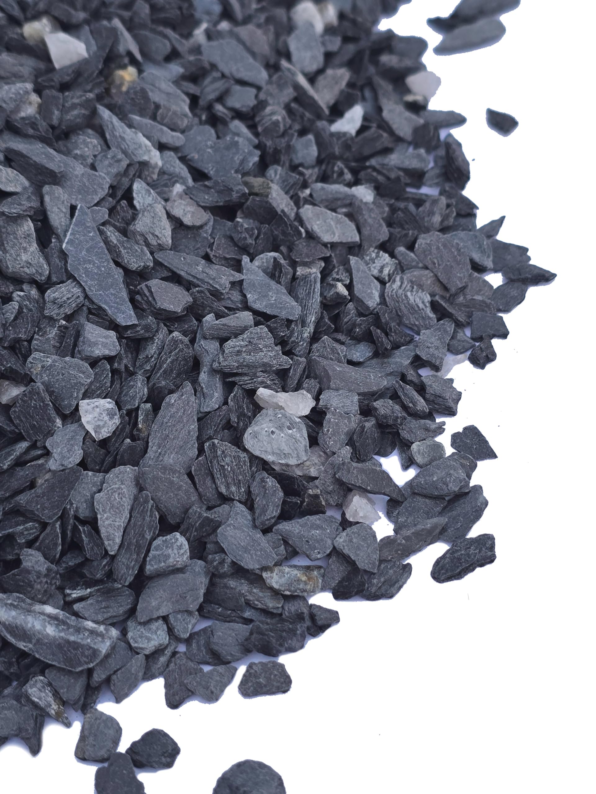 Small World Slate & Stone gravel closeup reveals 1/8-1/4 inch natural texture for basing