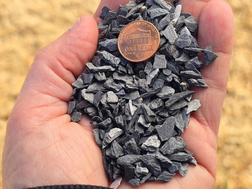 Small World Slate & Stone gravel scene demonstrates realistic diorama with color contrast
