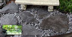 Small World slate terrarium basking stones support heat and climbing