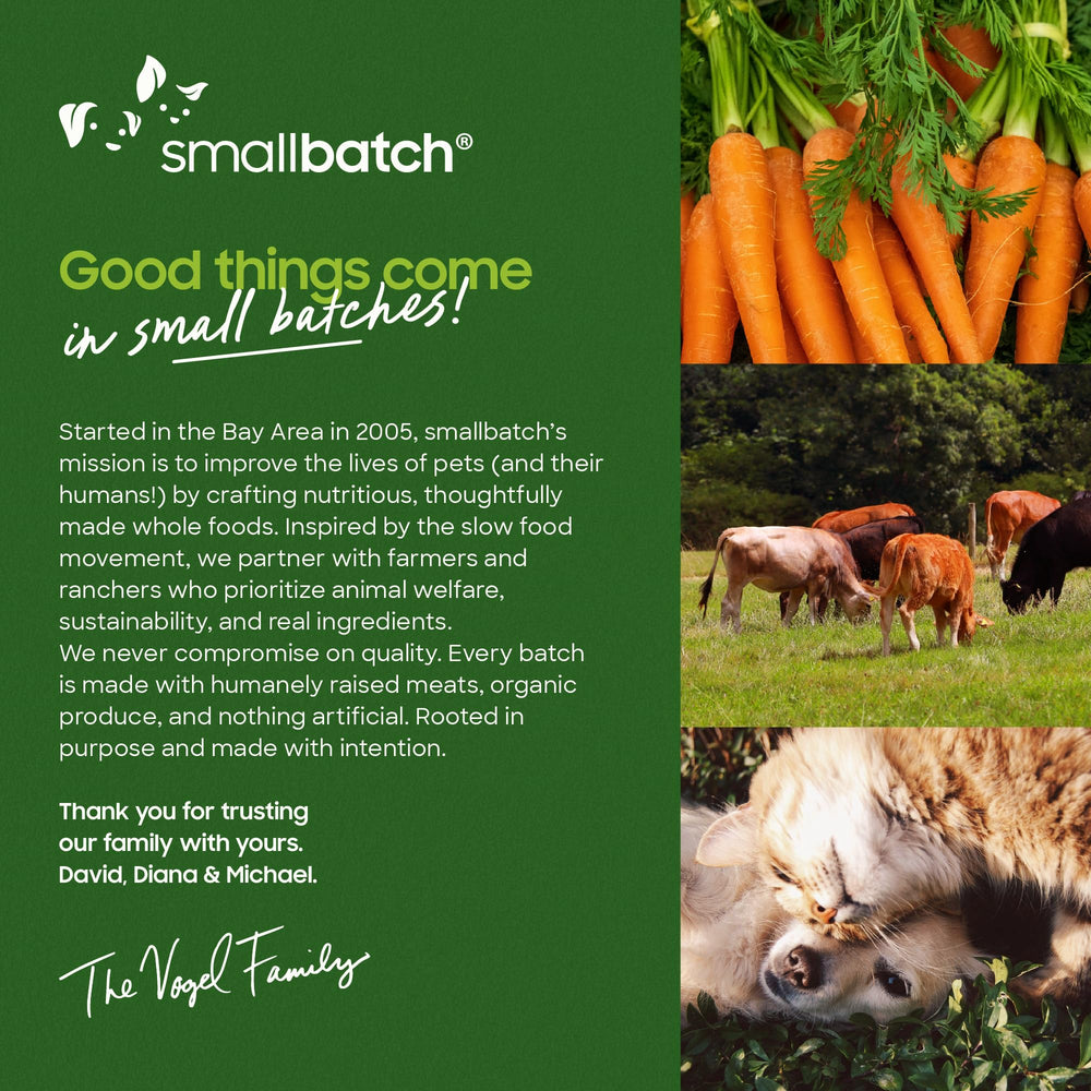 smallbatch cordero pastura corazones y órganos, proteína de alta calidad para energía diaria