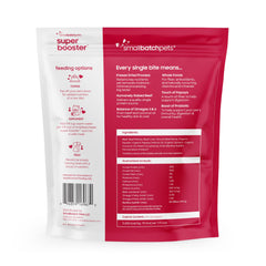 smallbatch Freeze Dried Beef Bites toppers in a bowl to enrich meals.