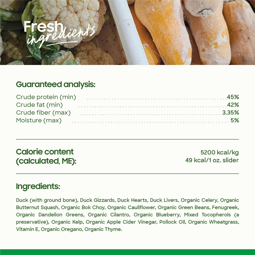 smallbatch Pets single-protein duck provides a straightforward nutrition option for many dogs