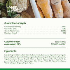 smallbatch Pets single-protein duck provides a straightforward nutrition option for many dogs