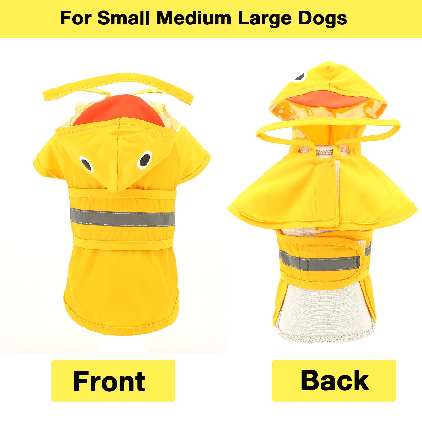Smalllee Lucky Store back harness hole for easy leash attachment.