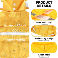 SMALLLEE_LUCKY_STORE harness hole detail enables easy leash attachment during outings