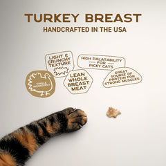 Smart Cookie turkey treat served in a bowl for snacking or meal toppers