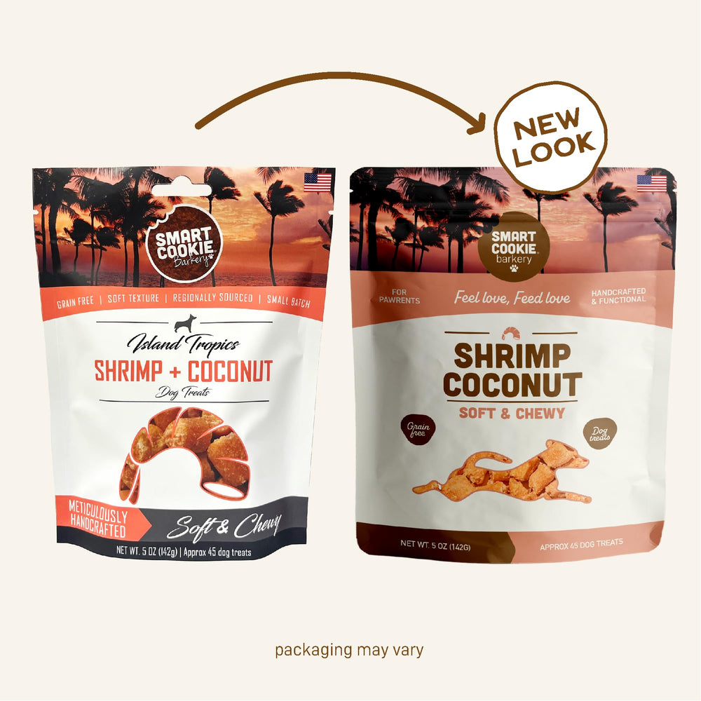Smart Cookie Shrimp Coconut reward aroma for picky dogs