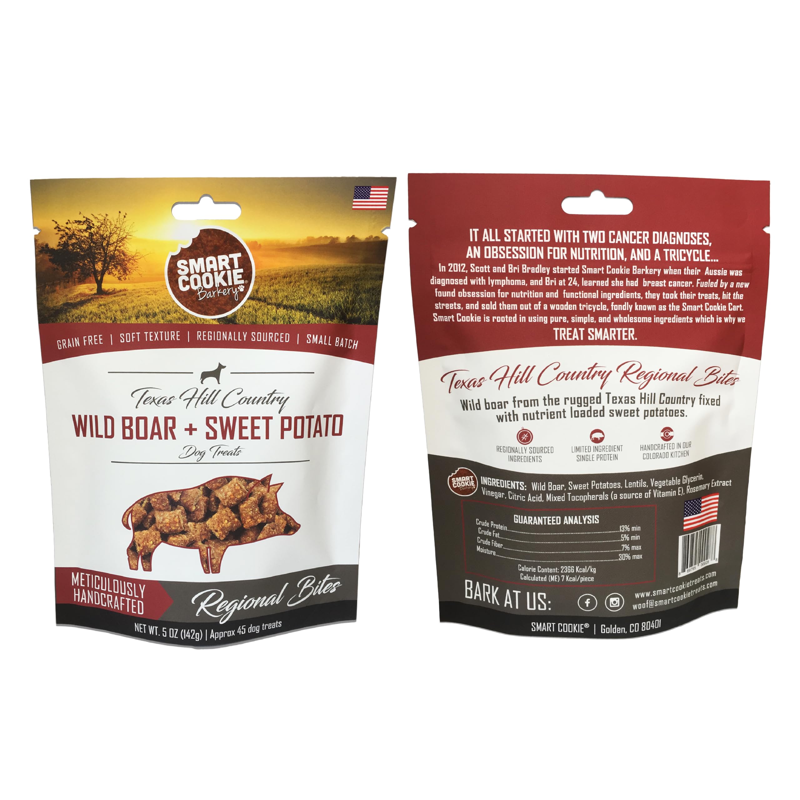 Smart Cookie soft-chewy treats close-up with appealing texture