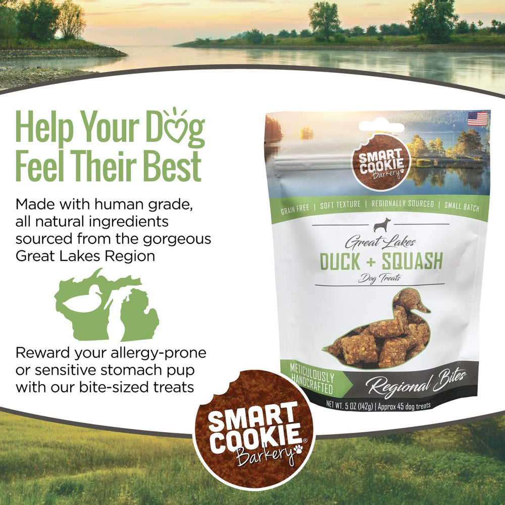 Smart Cookie soft-chewy treats dog-puppy image emphasizes gentle rewards.