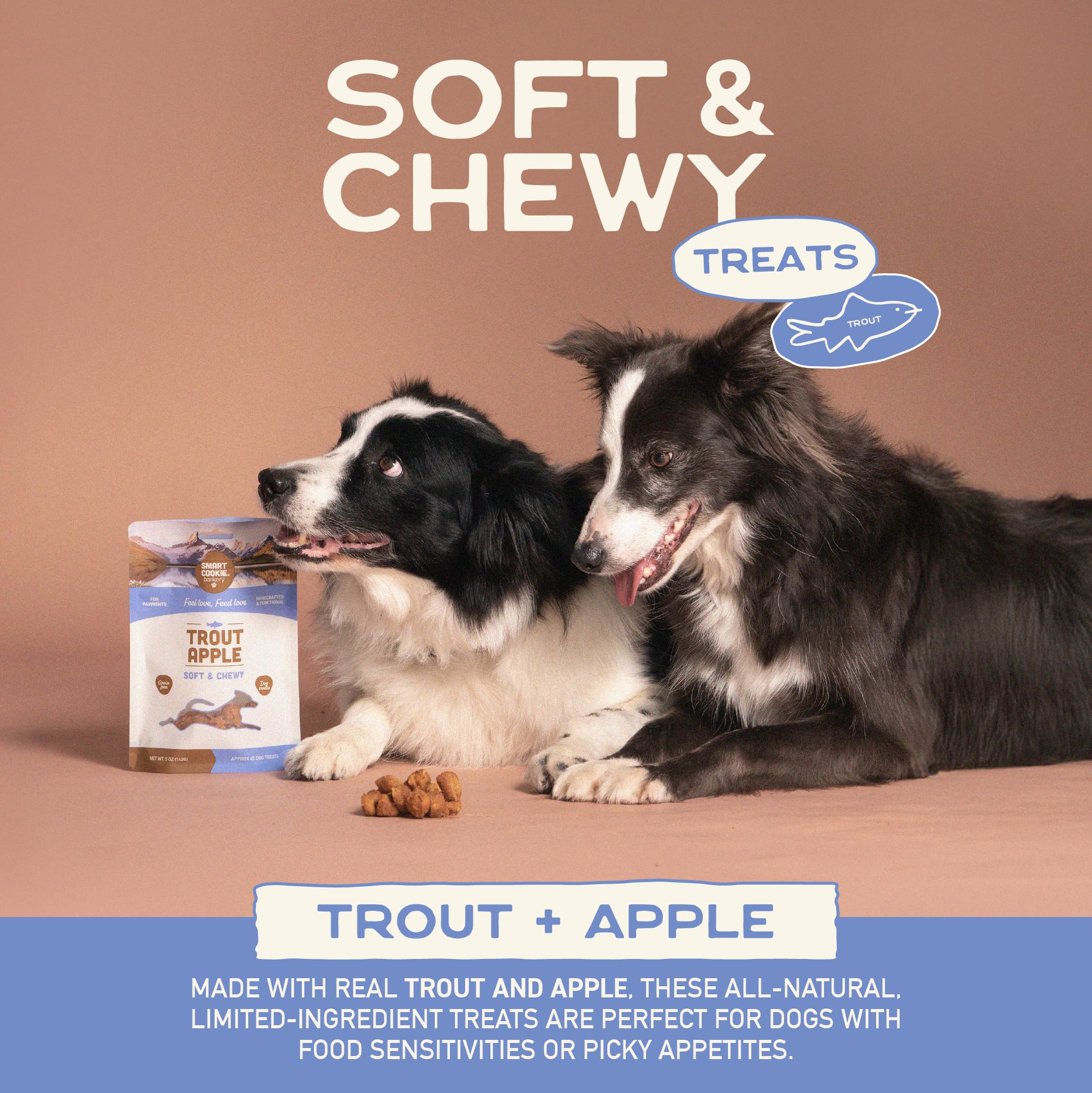 Smart Cookie truite et pomme – bouchée savoureuse adaptée à toutes les étapes de vie.