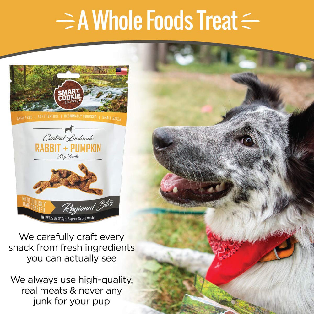 Smart Cookie us-made-dog-treats-small-batches emphasize quality and care.
